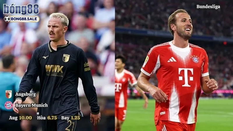 Kèo Thơm Hôm Nay Bong88 Bundesliga | Augsburg - Bayern Munich 30/08/2025